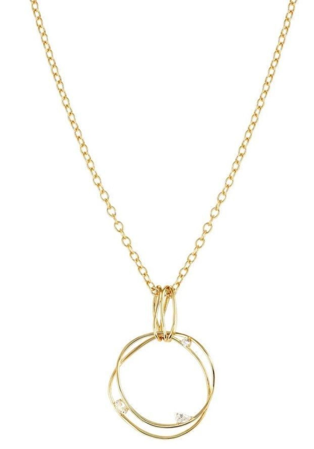 Srebrny pozłacany naszyjnik Nomination My Rebel Art – okrągła zawieszka z cyrkoniami (1).jpg